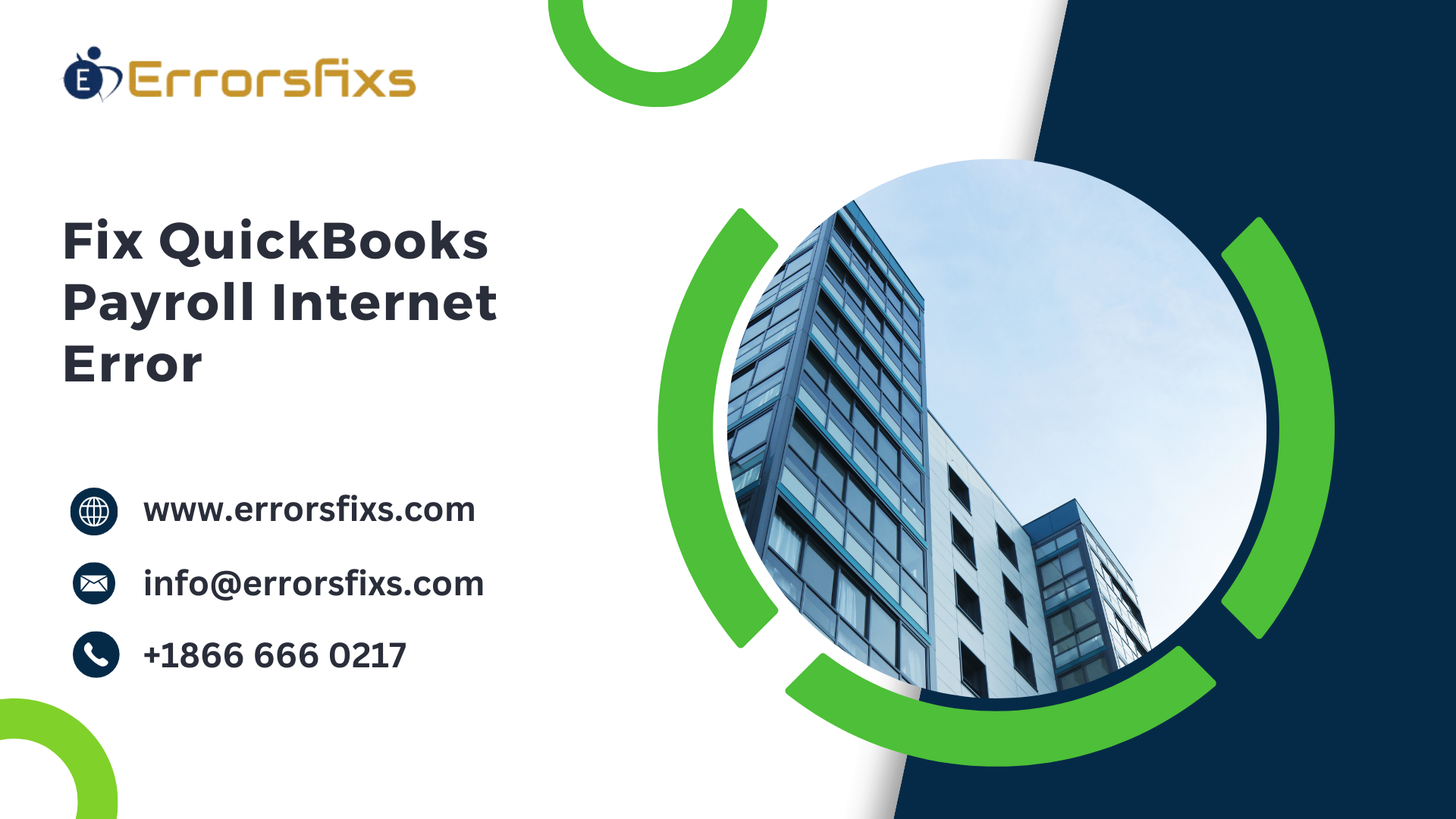 Fix Quickbooks Payroll Internet Error
